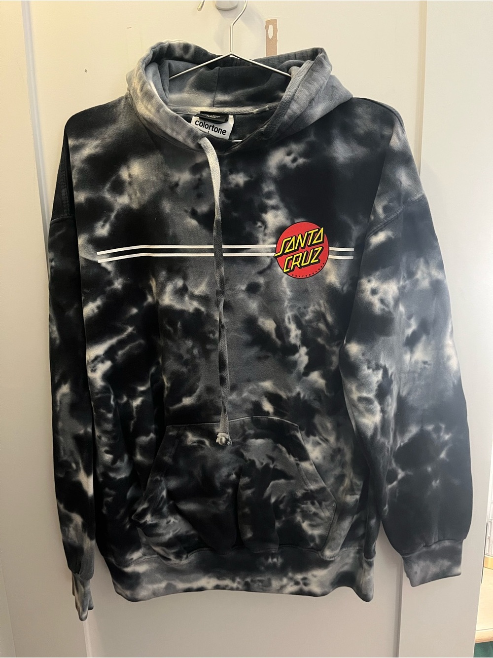 Santa Cruz Tie Dye Sweatshirt Size Large